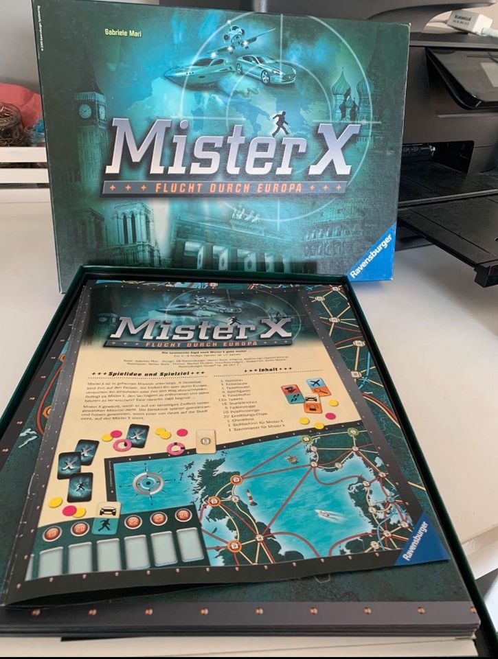 Gesellschaftsspiel Mister X in Seggebruch