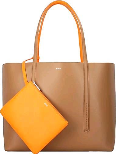 Hugo Boss Taylor Shopper Tasche Orginal Leder Neu Ovp