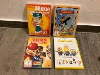 4 Kinderfilme,DVD,Minions,Yakari,Wickie,Alvin und die Chipmunks Bayern - Lichtenfels Vorschau