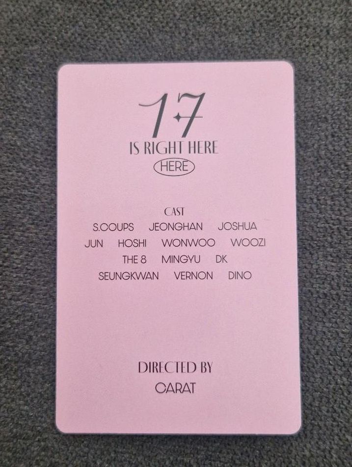 WTT/ 17 is right here (here ver.) S.Coups & Joshua SUCHE Hoshi in Düsseldorf