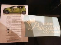 Aufkleber Auto kleine Prinzessin Bayern - Rehau Vorschau