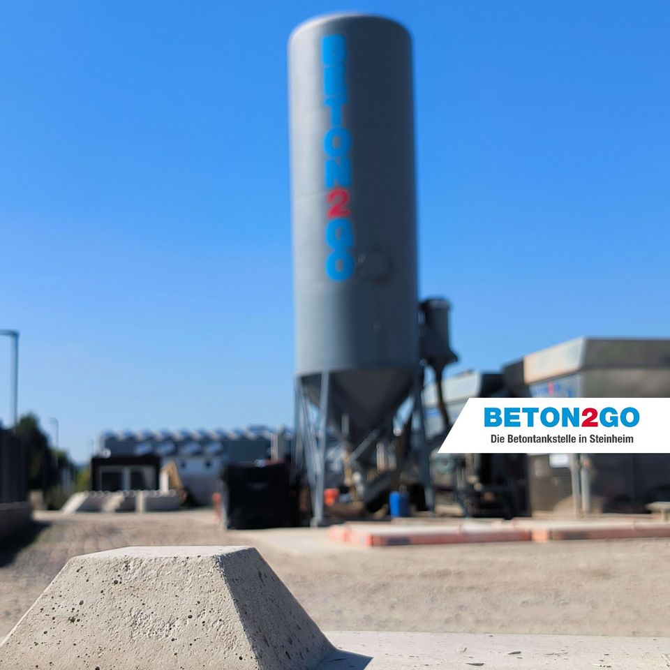 Firmenführung Besichtigung Beton2Go Betontankstelle in Steinheim