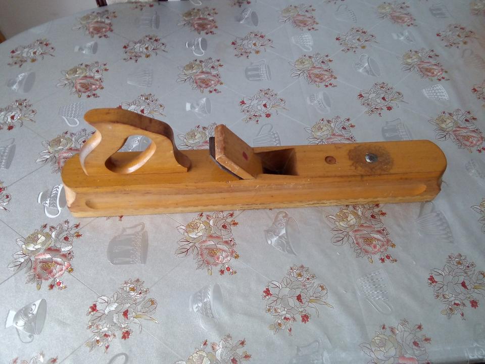 Alter Holzhobel, Langhobel, 60 cm Klinge 60mm Garantie E.C.E 1852 in Melle
