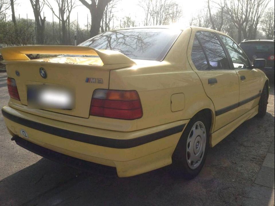 SUCHE BMW E36 318is Class 2 II Dakargelb WBACA51050FK06267 Nr2118 in Oberhausen