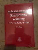 StPO Kommentar Karlsruher Kommentar 9. Auflage unbenutzt Bayern - Dinkelsbuehl Vorschau