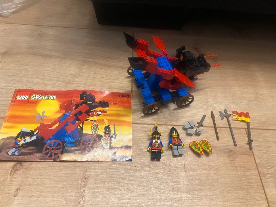 Lego 6043 komplett BA Ritter Dragon Defender Knights in Neunkirchen a. Brand