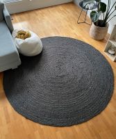 Boho&Me Jute Teppich Rund schwarz 190cm Bayern - Ingolstadt Vorschau