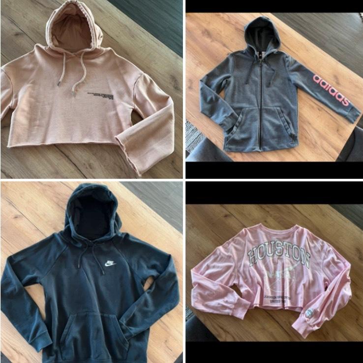 NIKE HOSE PULLOVER,  SPORT-TOP BH XS/S, S/M je 9€ in Taucha