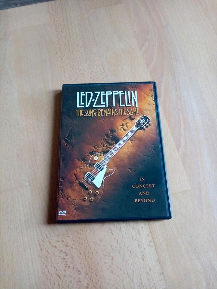 Live DVD LED Zeppelin, the song remains the same in Bodelshausen