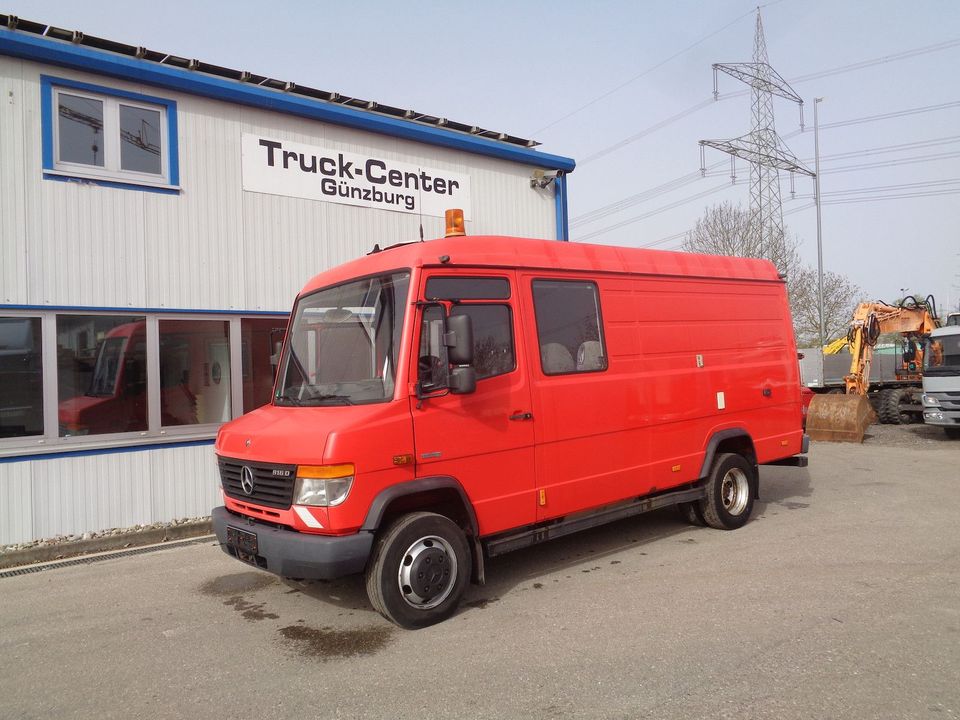 Mercedes-Benz Vario 816 9-Sitzer Werkstatt Standheizung AHK in Günzburg