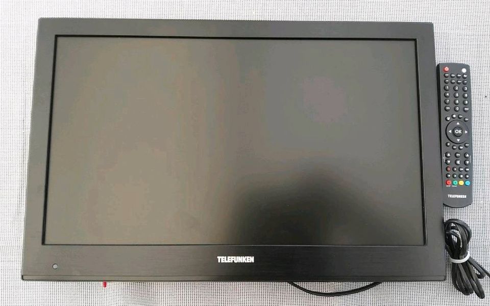 230V Camping-TV, 22 Zoll, Wandmontage in Haina