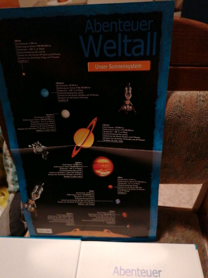 Buch und CD über das Weltall und Planeten in Lehmen