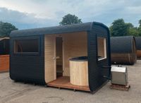 Sauna Cube mit integrierten Hottube Ofuro 4m Brandenburg - Wandlitz Vorschau
