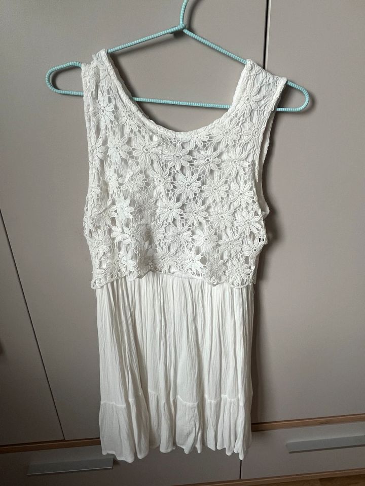 Kleid, weiß, Größe 146/152, Hochzeit, Sommerkleid in Ellwangen (Jagst)