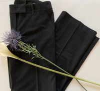 H&M Hose Stoffhose Gr.S Nadelstreifen schwarz stylisch☀️ Bayern - Niederwerrn Vorschau