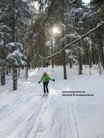 Skitour Splittboard Schneeschuh Großer Arber Bayerischer Wald Bayern - Bayerisch Eisenstein Vorschau