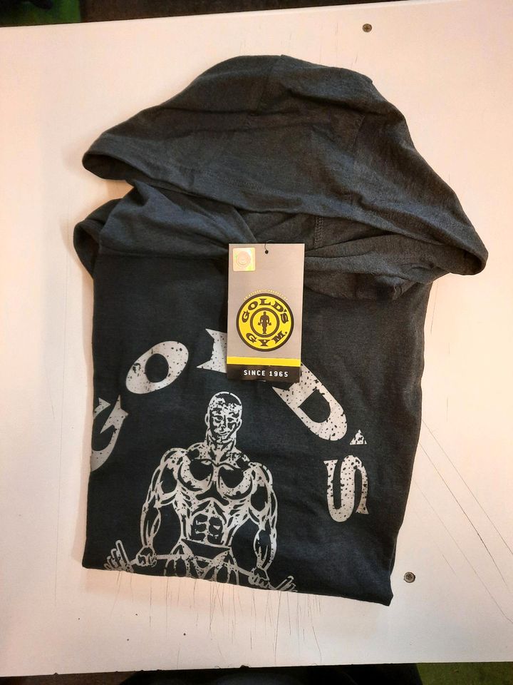 Hoody Golds Gym schwarz neu in Größe S in Köln