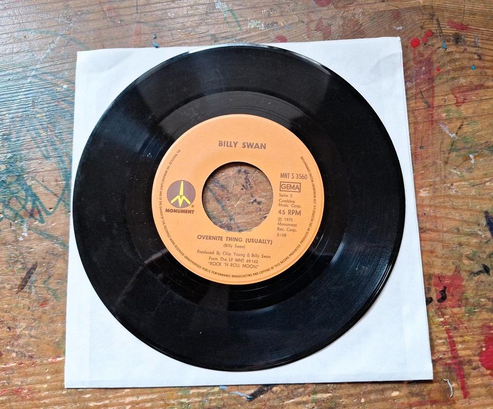 Vinyl Single: Billy Swan: Everything's The Same in Biebergemünd