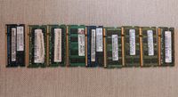 9x RAM 2Gb SODIMM DDR2 Samsung, Kingson etc. Niedersachsen - Sottrum Vorschau