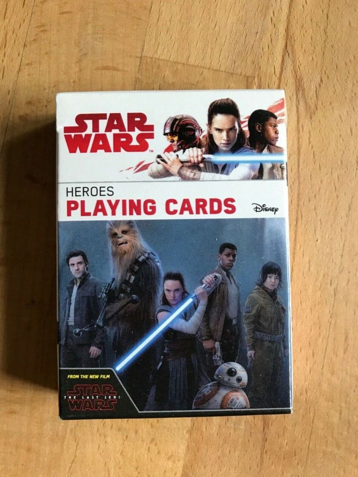 Star Wars Episode 8: The last Jedi - Heroes deck Spielkarten in Ludwigsburg