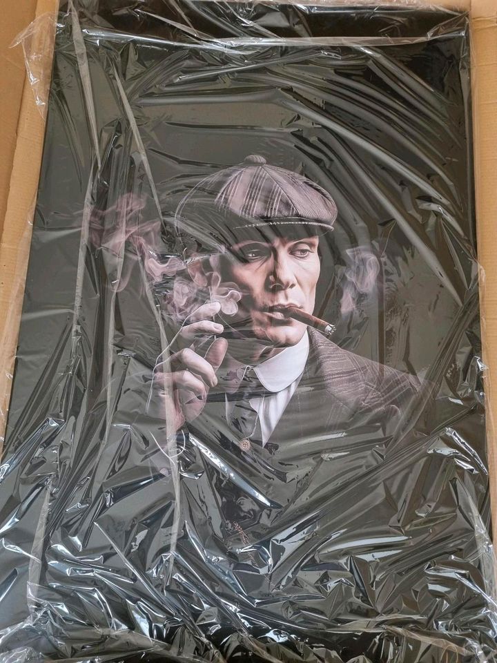 Tommy Shelby Leinwand 120x80cm Peaky Blinders in Friesoythe