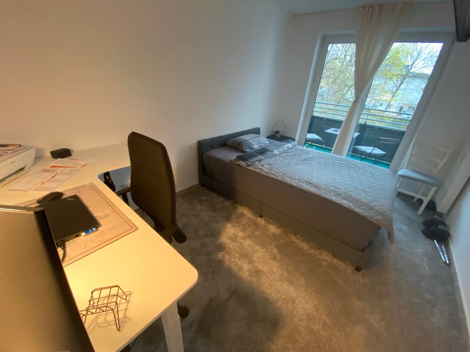 Teilmöbelierte 2,5 Zimmer Wohnung zu vermieten in Mainz