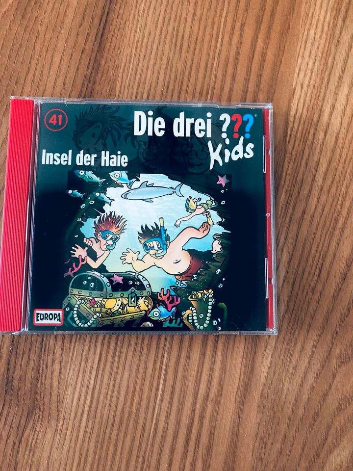 Die drei Fragezeichen. Kids , CD 41 - „Insel der Haie“ in Düsseldorf