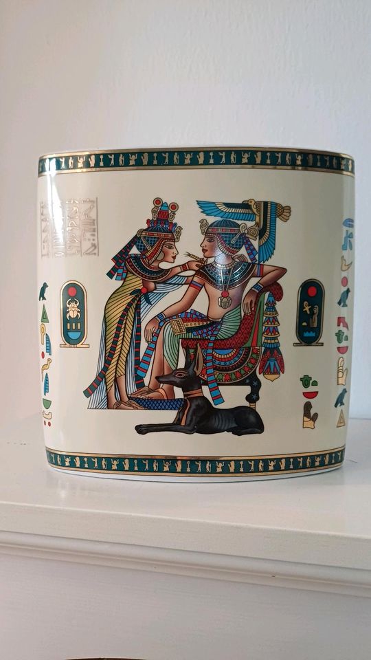 Ägyptische Vase Handarbeit Fathi Mahmoud in München