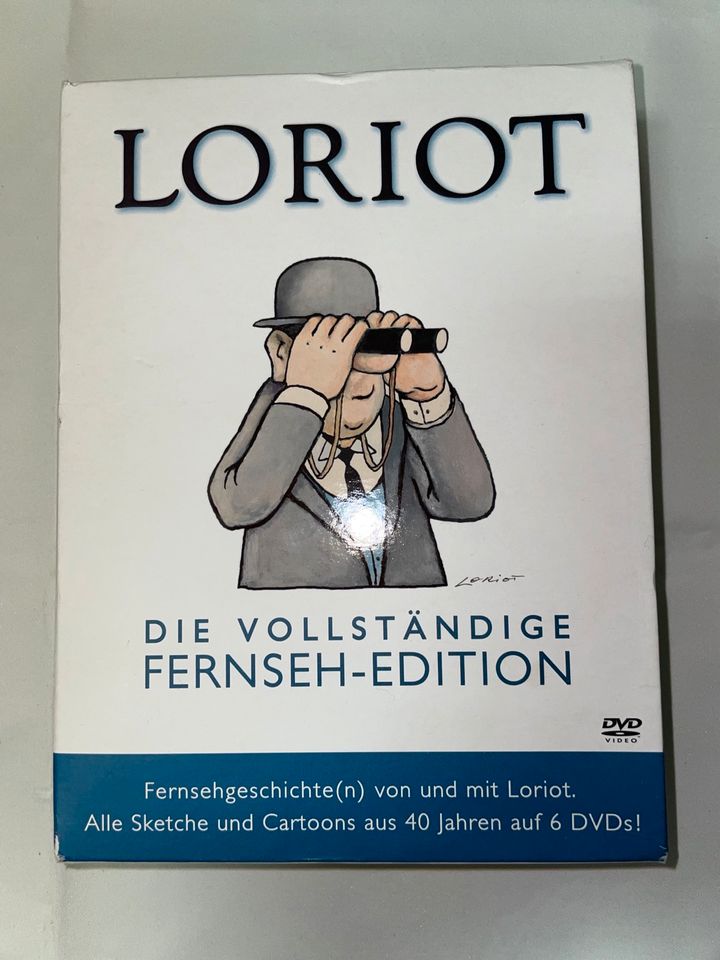 Loriot die vollständige Fernseh-Edition 6 DVDs in Alsfeld
