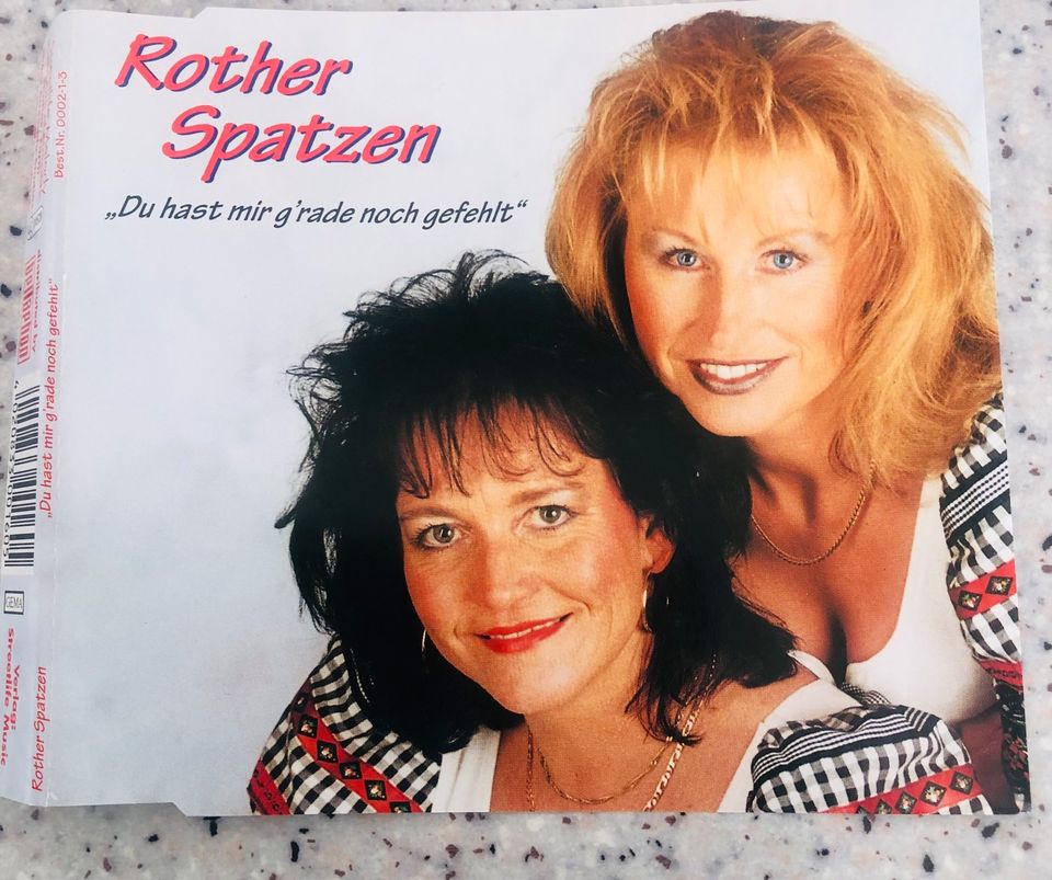 Original verpackte CD Rother Spatzen in Roth