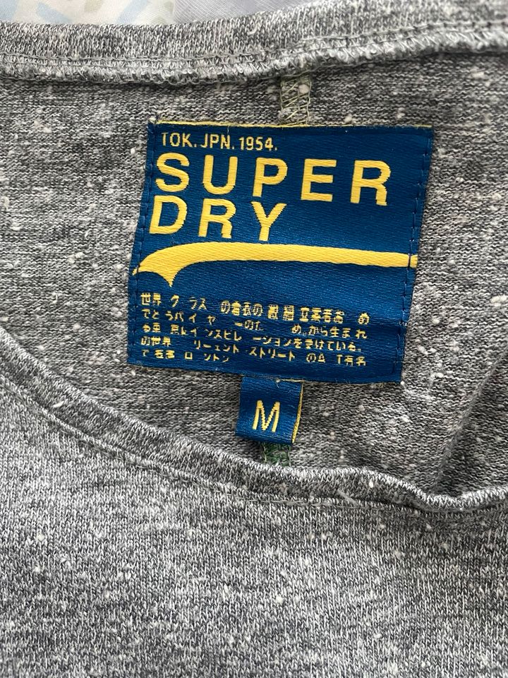 Superdry 3/4 Arm Shirt Gr M in Eggenstein-Leopoldshafen