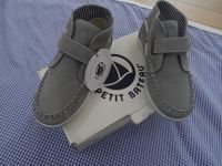 Petit Bateau Halbschuhe Leder in grau Gr. 31 NEU!!! Niedersachsen - Rosdorf Vorschau