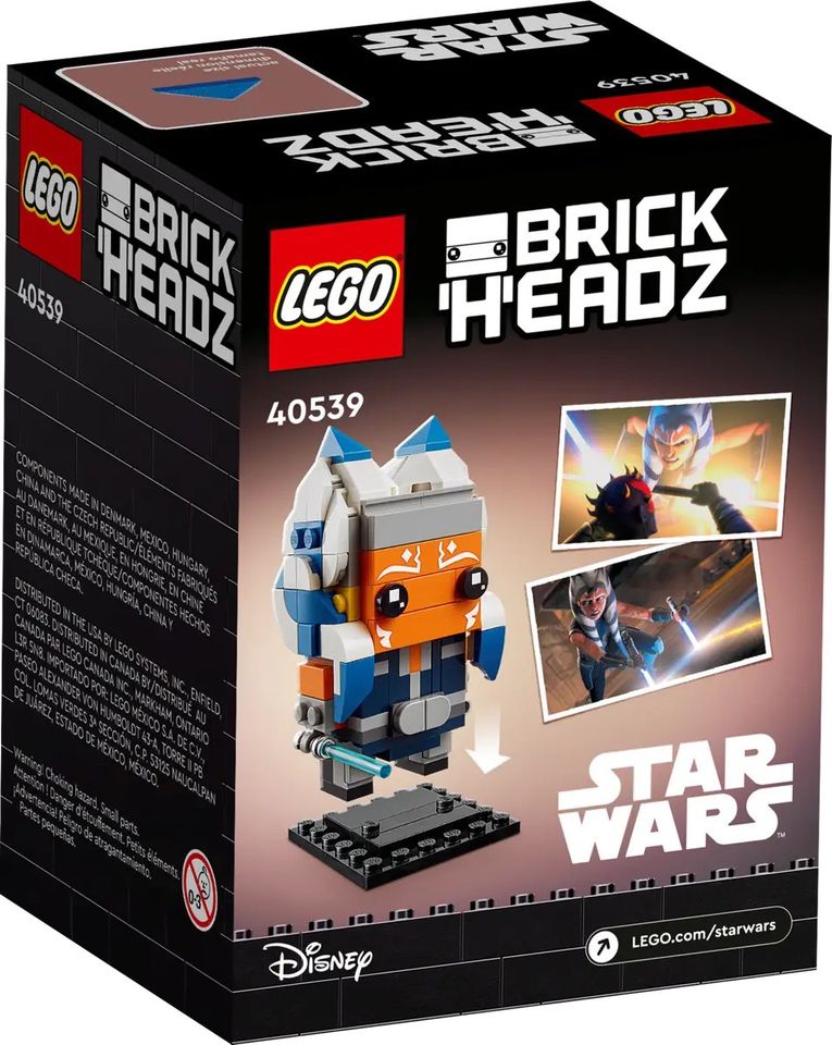 LEGO BrickHeadz 40539 Ahsoka Tano NEU/OVP/ungeöffnet! in Backnang