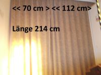 Vorhang vor Außentür 214 cm lang Breit 70 + 112cm nur bis Sonntag Niedersachsen - Celle Vorschau