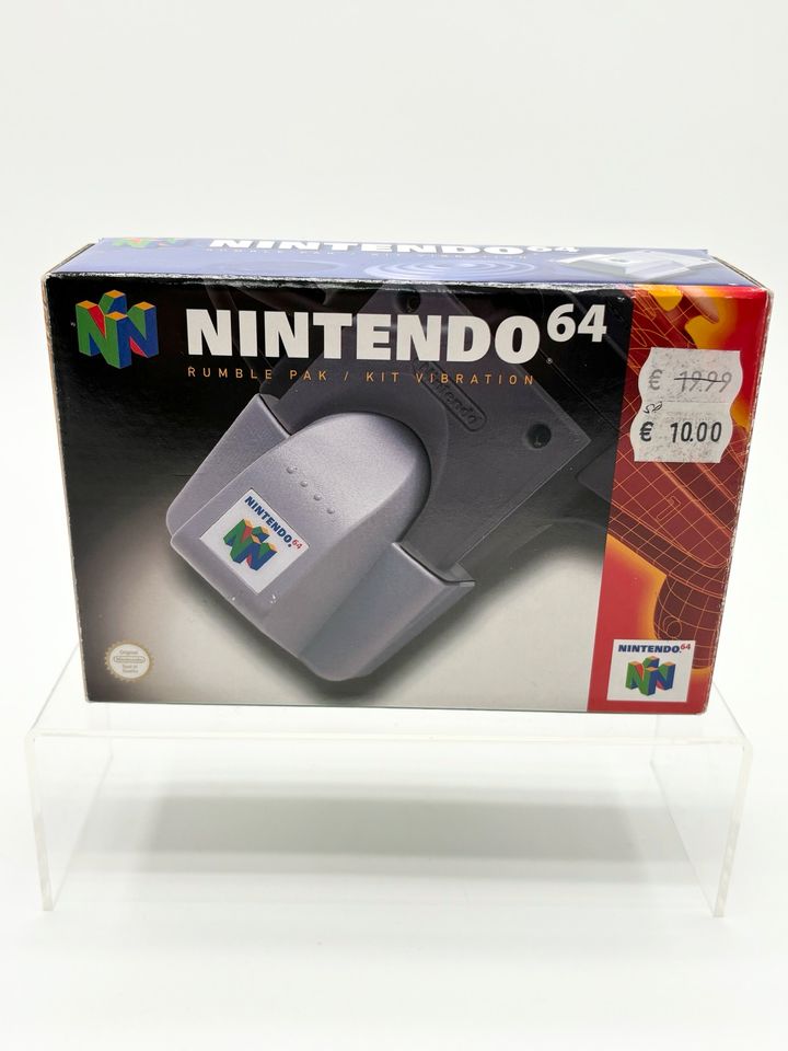 Nintendo 64 N64 OVP Zubehör Rumble Pak WIE NEU in Filderstadt