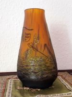 Wunderschöne Vase im Stil von Gallé - Daum Düsseldorf - Eller Vorschau