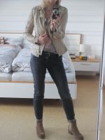 Schyia tolle Lederjacke (Neupreis 500€) Beige 36 feines Lammleder Bochum - Bochum-Ost Vorschau