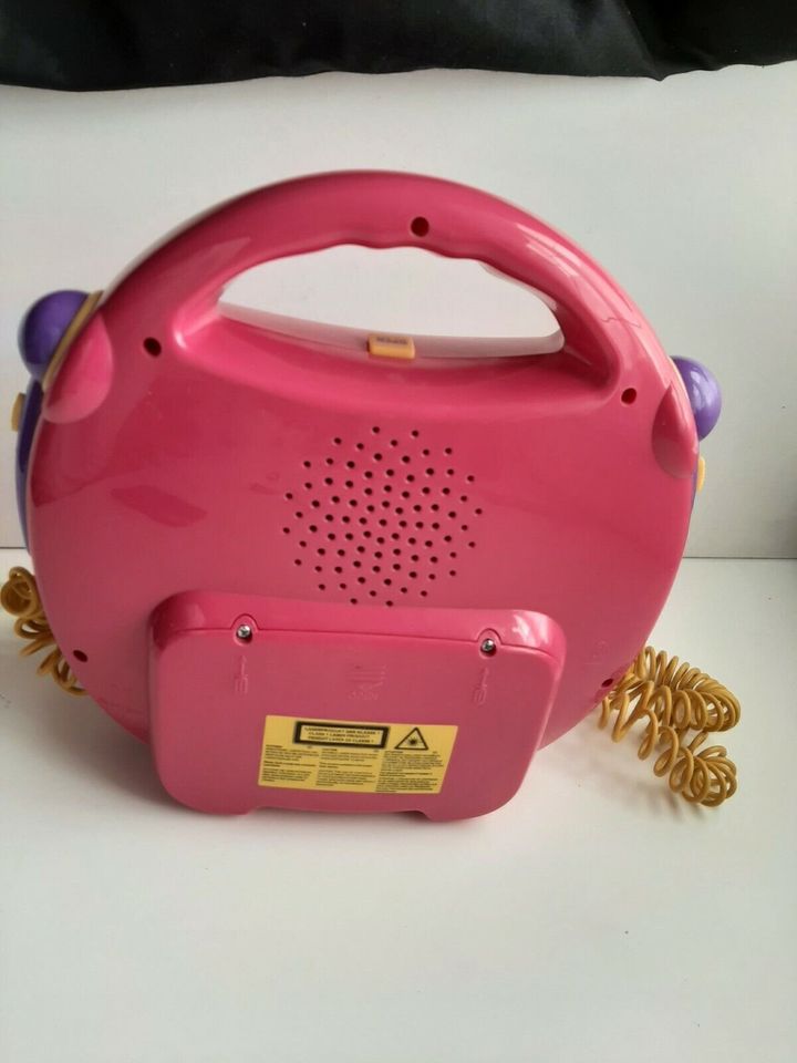 Kinder - CD Player SING-A-LONG mit zwei Mikrofonen - Karaoke pink in Köln