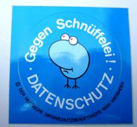 Aufkleber "gegen Schnüffelei DATENSCHUTZ"; hessische Datenschutz Hessen - Bad Schwalbach Vorschau