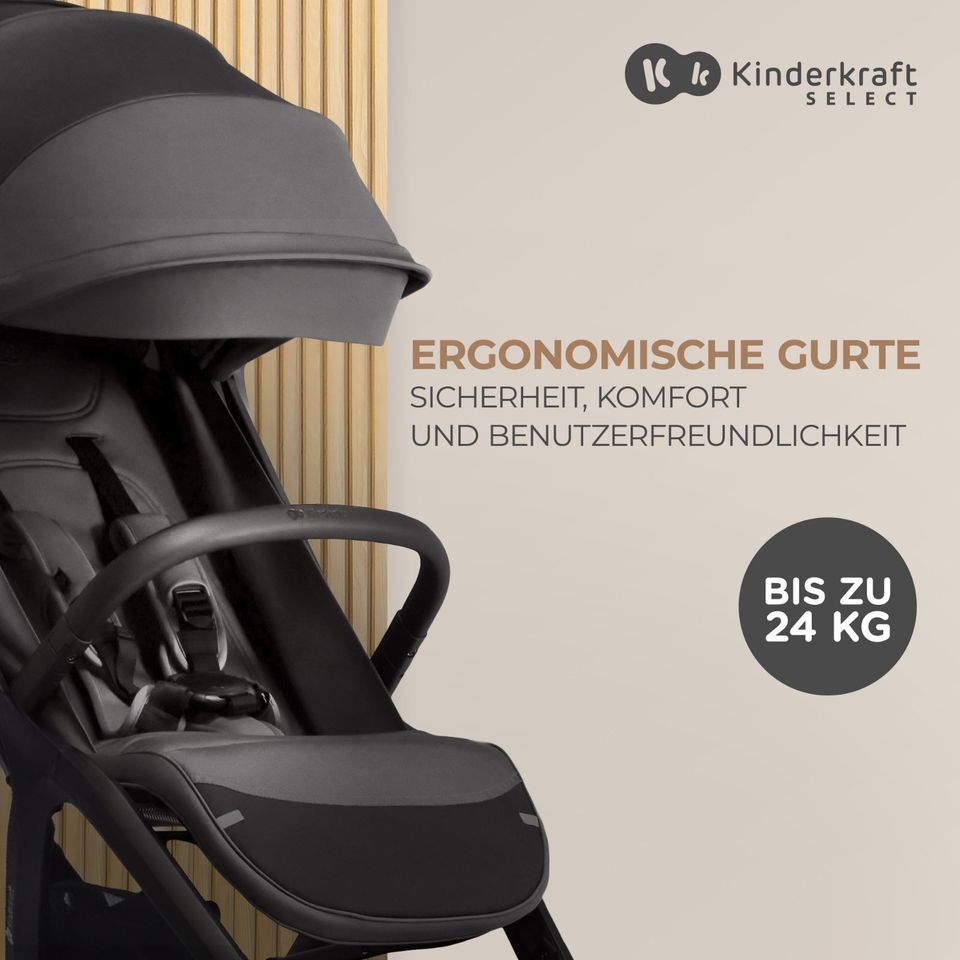 Kinderkraft Buggy NUBI 2 - Sand Beige - inkl. Zubehör - NEU in Fulda