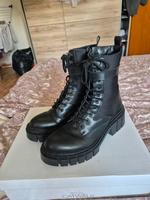 Schwarze Stiefel Größe 42 Nordrhein-Westfalen - Mönchengladbach Vorschau