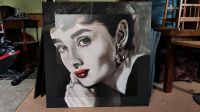 Audrey Hepburn Portrait Collage Bild Leinwand groß Dresden - Blasewitz Vorschau