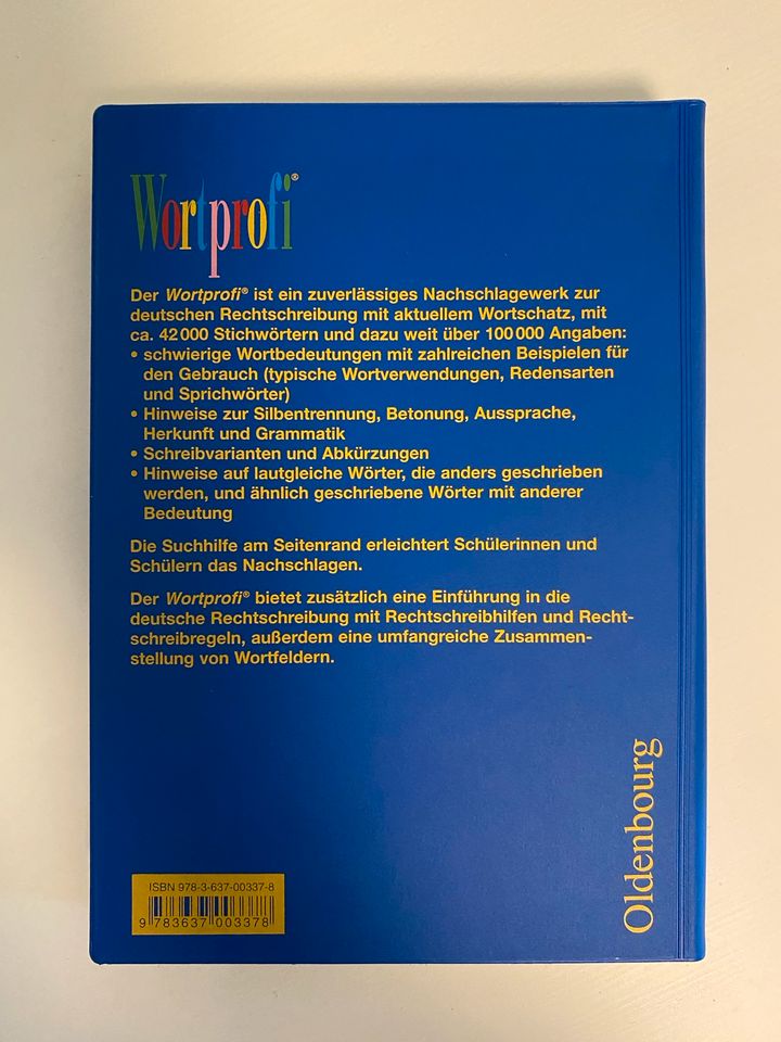 Schulwörterbuch deutsch „Wortprofi“ in Schotten