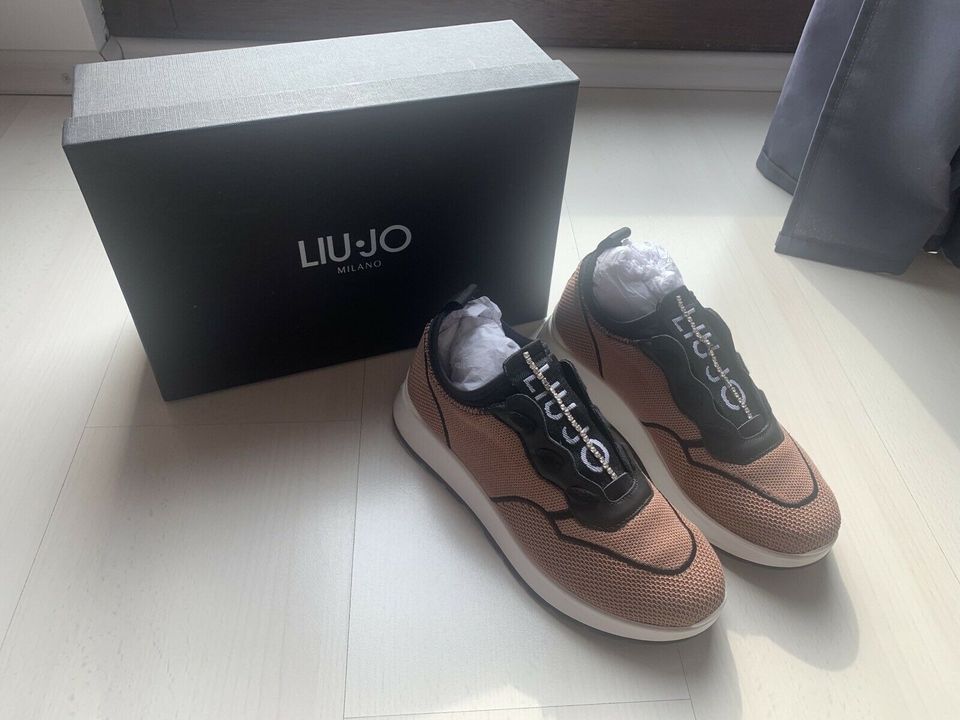 Liu jo Sneaker eng Rose braun Glitzer in Rastatt