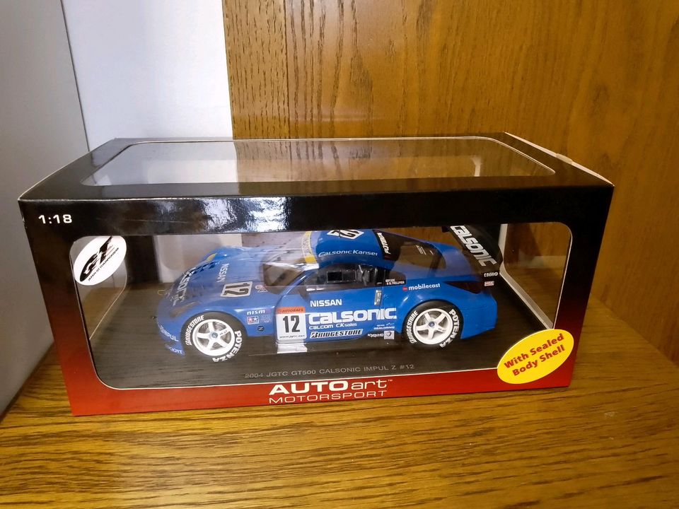 Modellauto 1:18 AUTOart Nissan Fairlady 350-Z Calsonic JGTC Impul in Frankfurt am Main