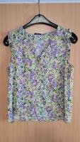 Only Top mit Blumenprint Gr. M creme gelb lila Nordrhein-Westfalen - Herford Vorschau