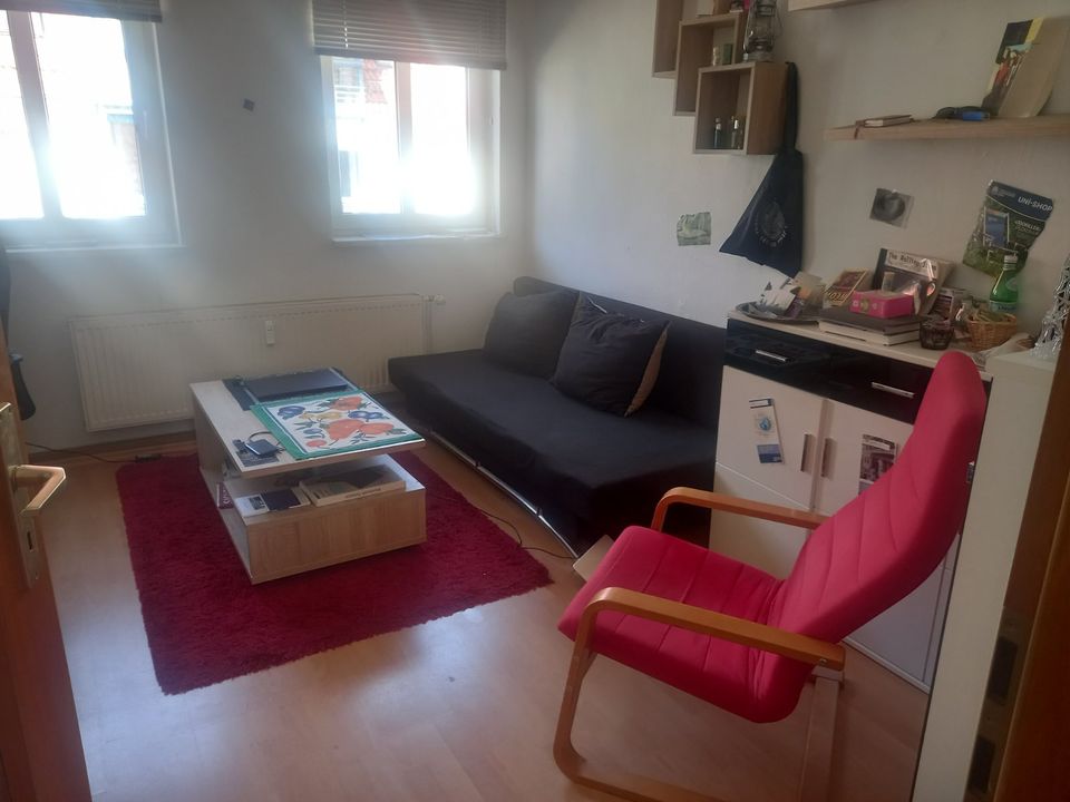 One room single-flat for interim rent (Zwischenmiete) 3 months in Jena