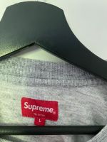 Supreme Pocket T-Shirt SS17, grau - Größe L Hessen - Eltville Vorschau