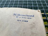DDR Müllbeutel Mülleimerbeutel Papier original Sachsen - Fraureuth Vorschau