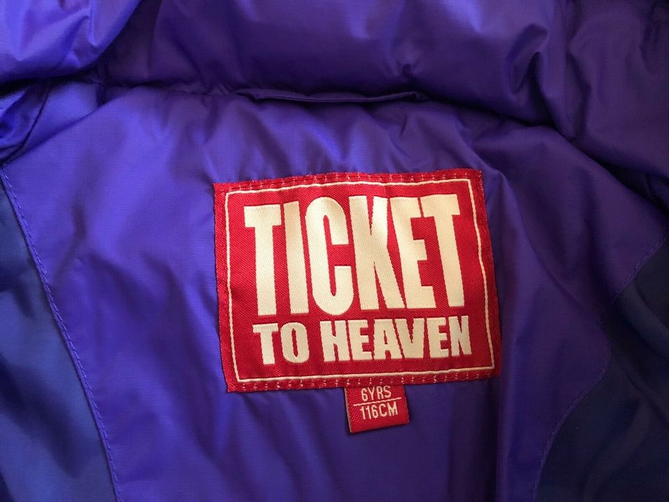 Ticket to Heaven Winterjacke Gr.116 Neu mit Etikett in Rödinghausen